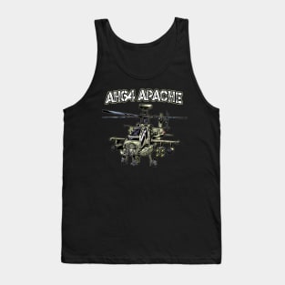 Army Forces Apache AH64 Tank Top